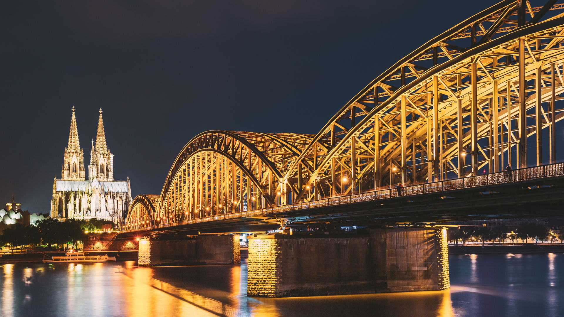 Cologne Cathedral and Hohenzollern Bridge
