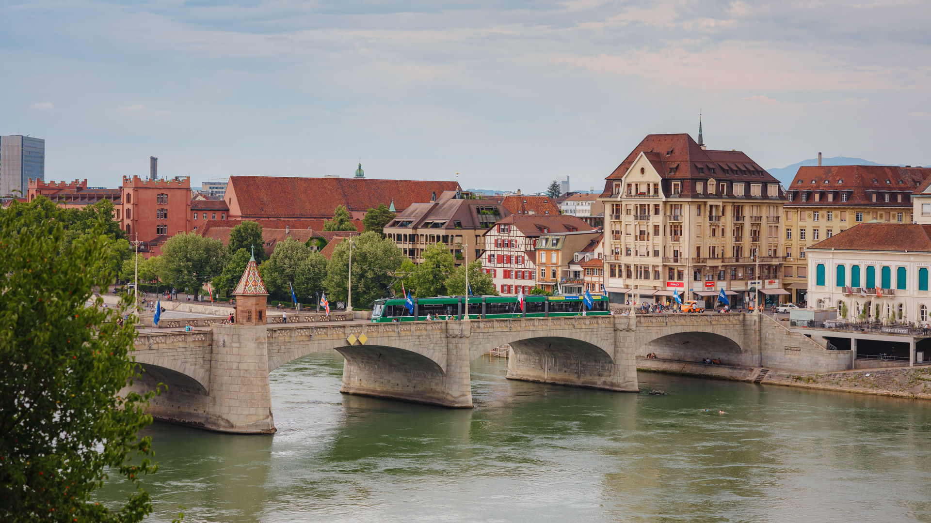 Historical buildings, Center of Basel