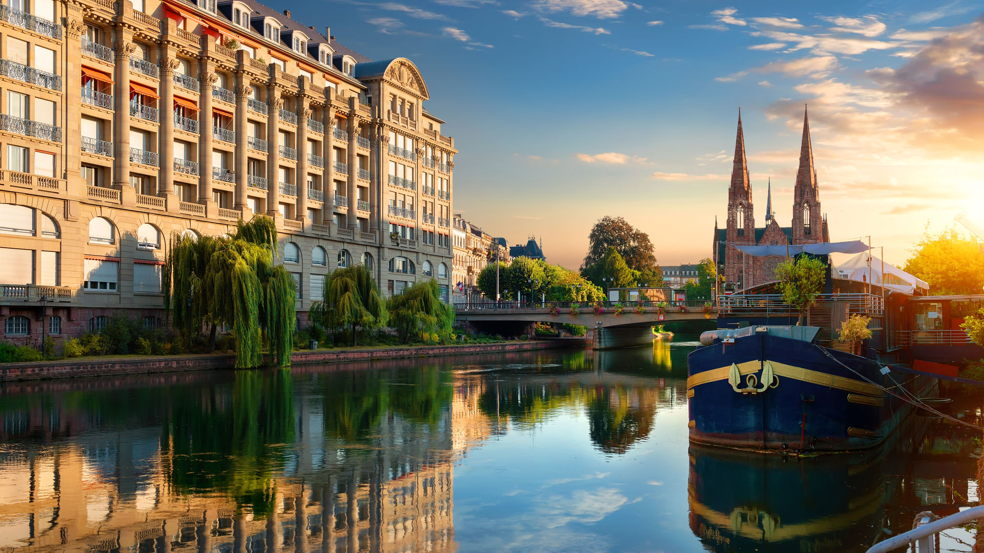 Strasbourg at sunrise