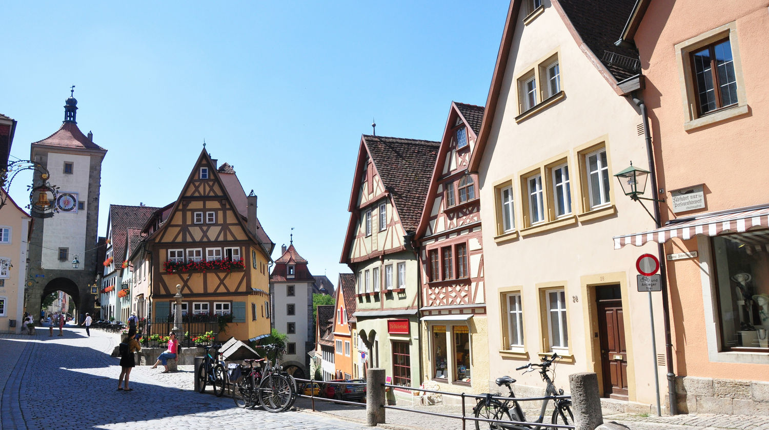 Plönlein, Rothenburg ob der Tauber, Germany