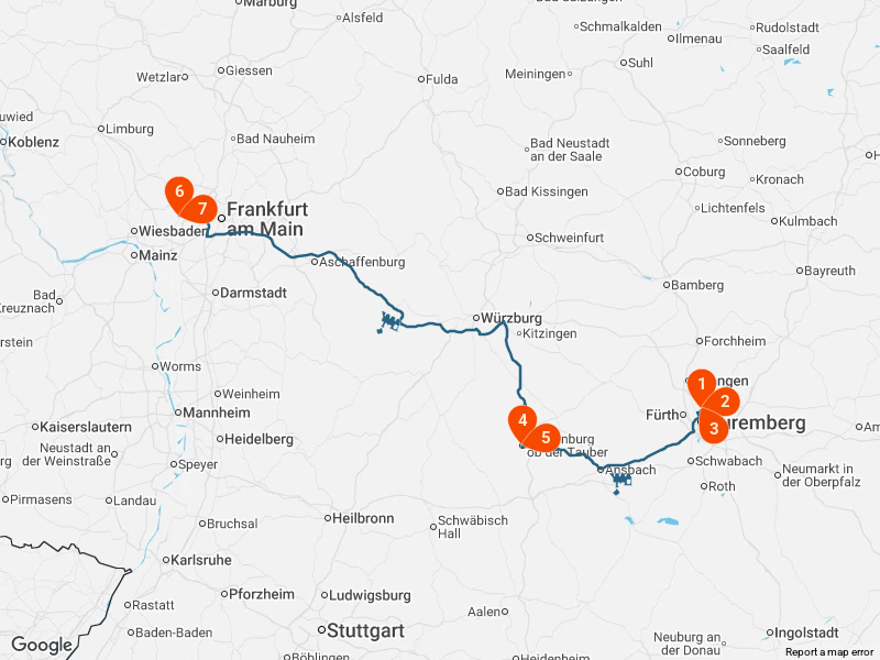 A German Christmas Story: Nuremberg, Rothenburg & Frankfurt