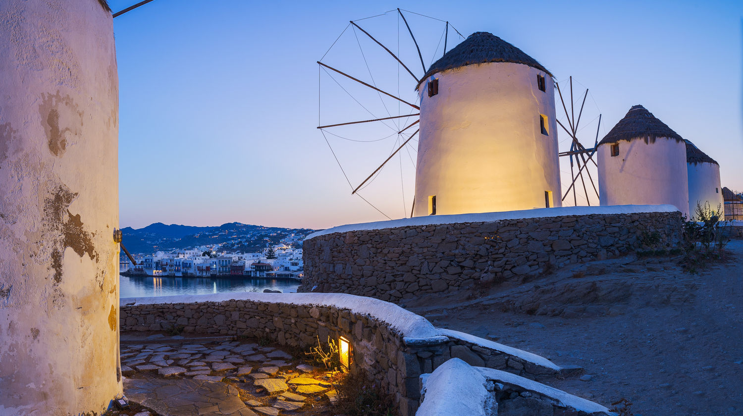 Mykonos Windmills, Mykonos, Greece