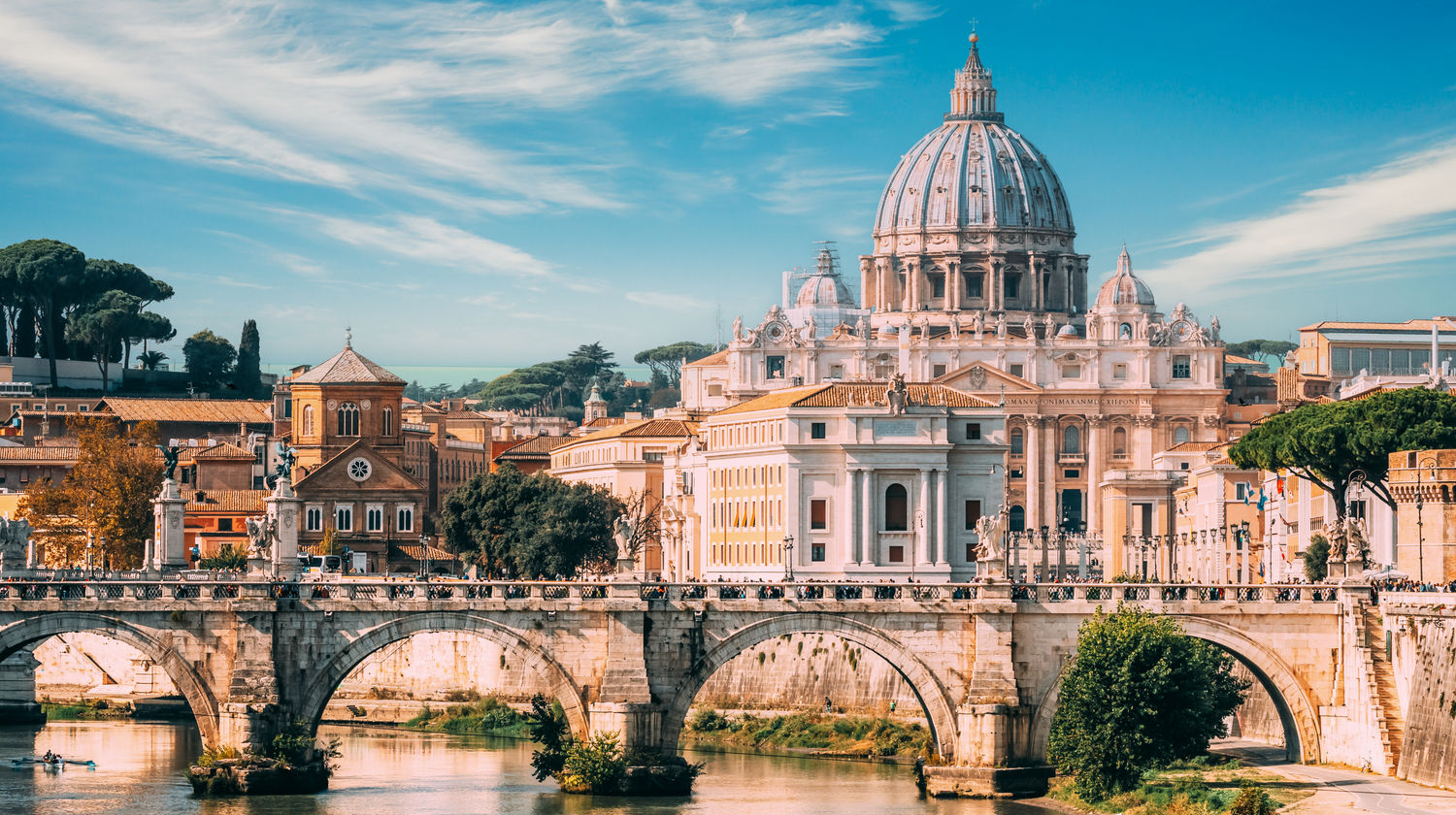 Ponte Sant'Angelo, Rome, Italy