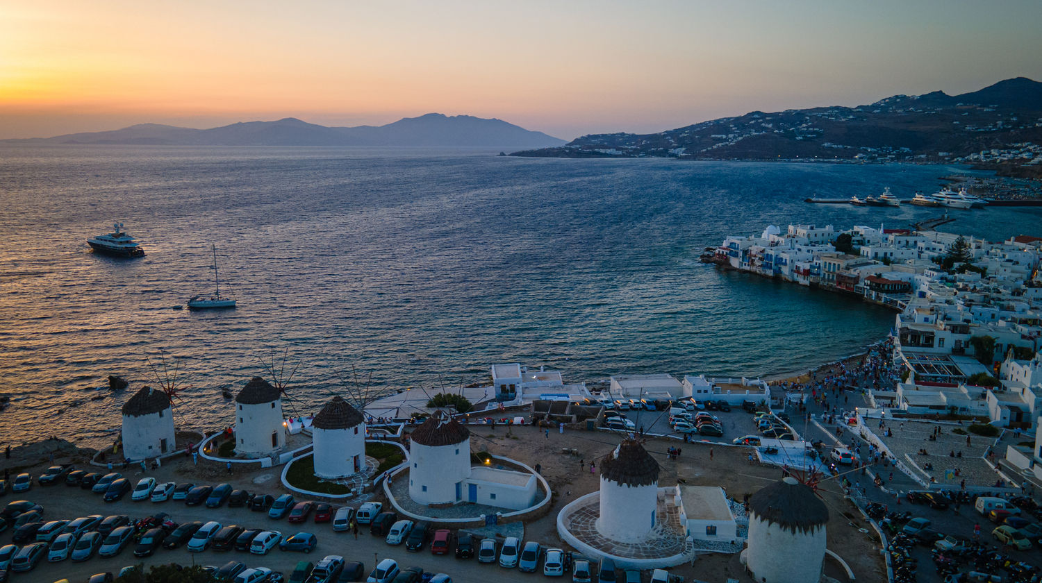 Windmills of Mykonos, Mykonos, Greece