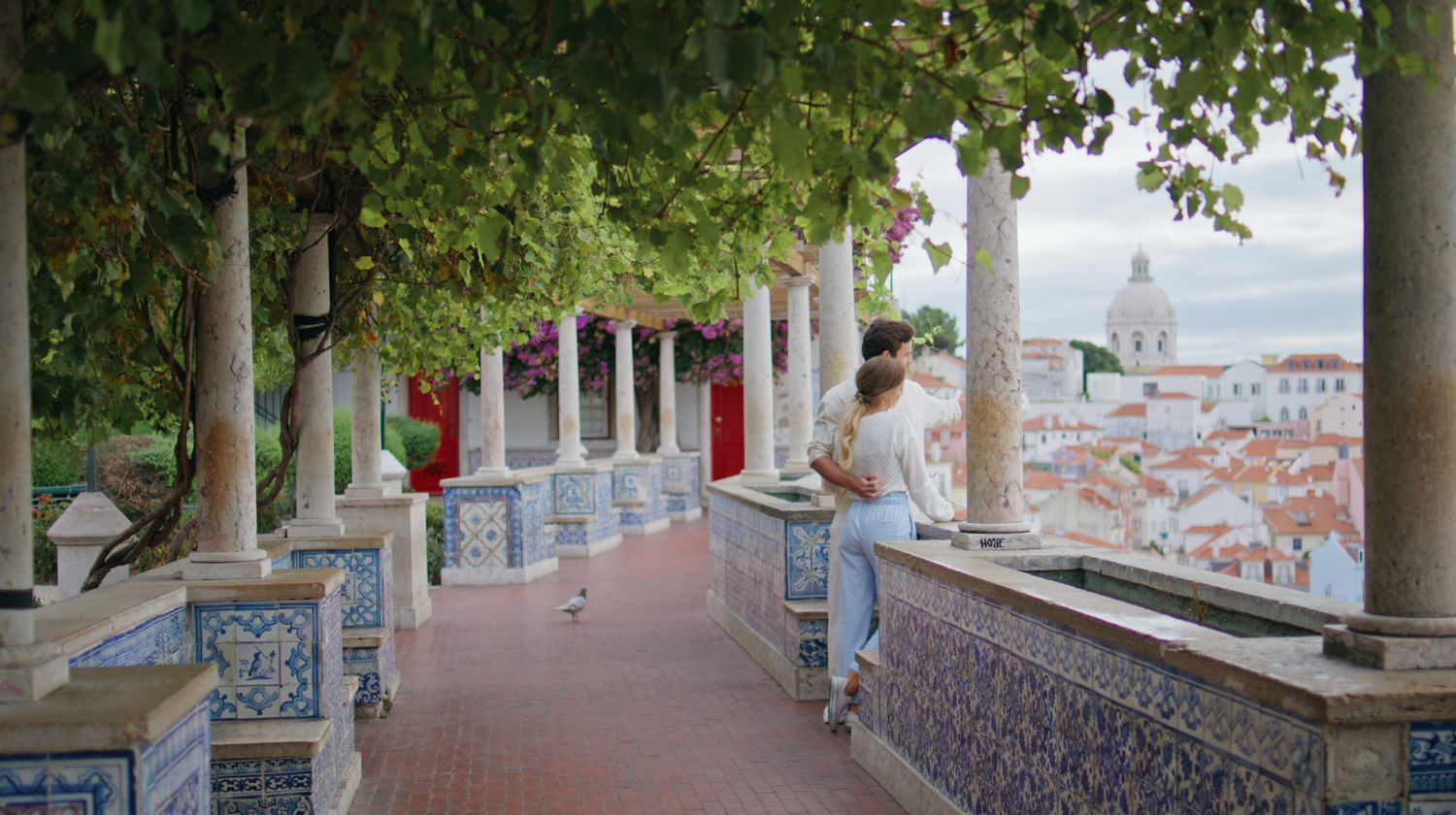 Santa Luzia Viewpoint, Lisbon, Portugal