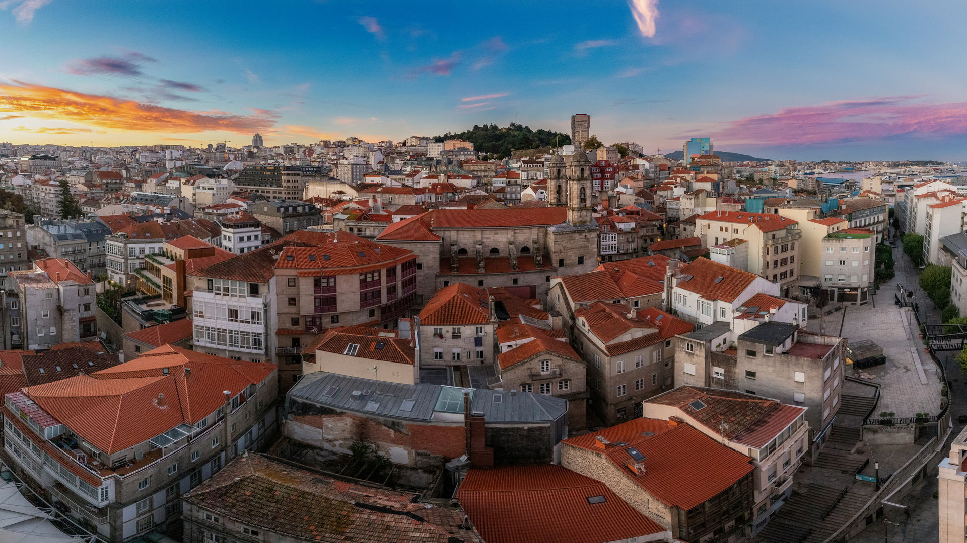 Casco Vello Historic Cente, Vigo, Spain