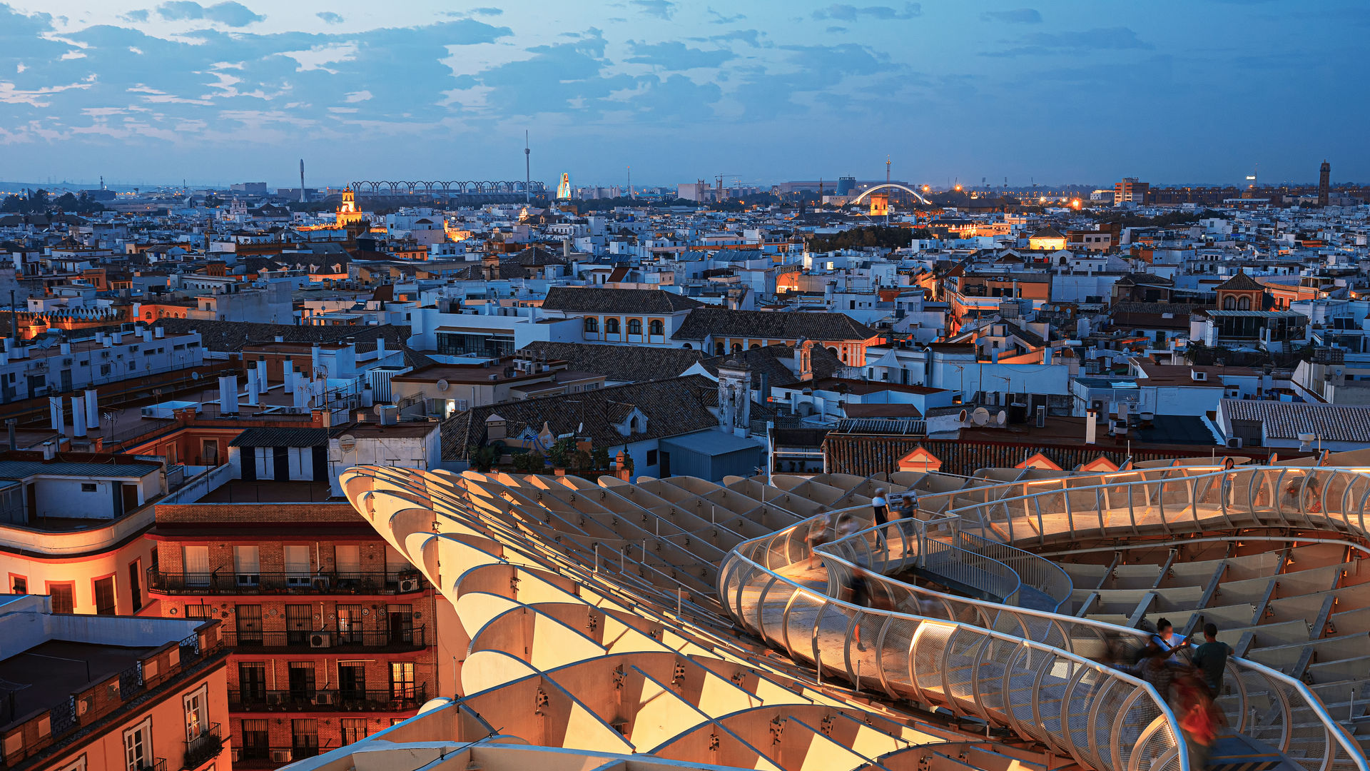 Metropol Parasol in Seville, Spain