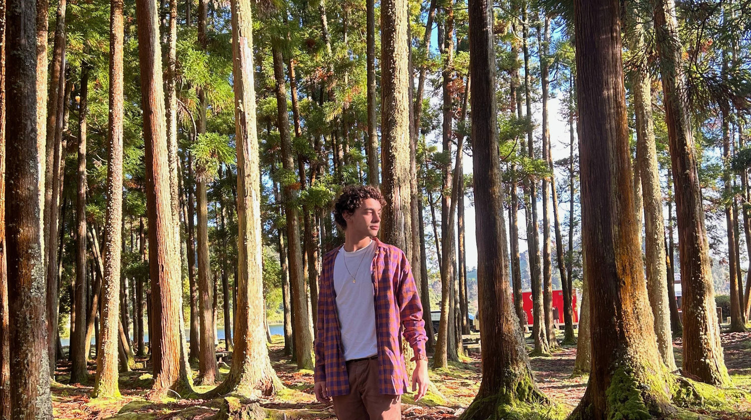 Our Portuguese Market Manager João in Furnas, São Miguel Island