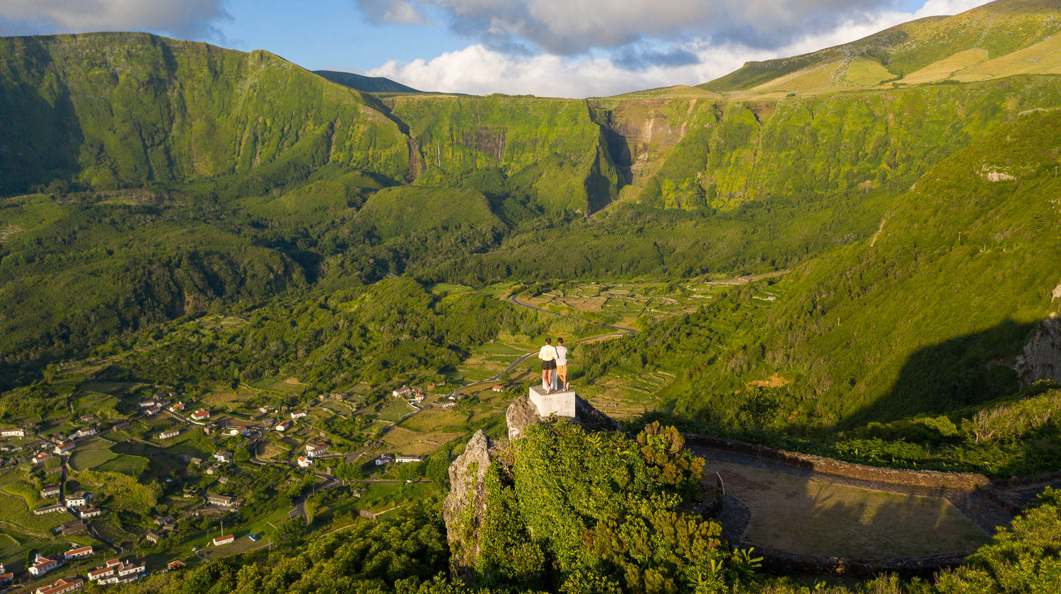 Endless Views from Miradouro do Portal, Flores Island