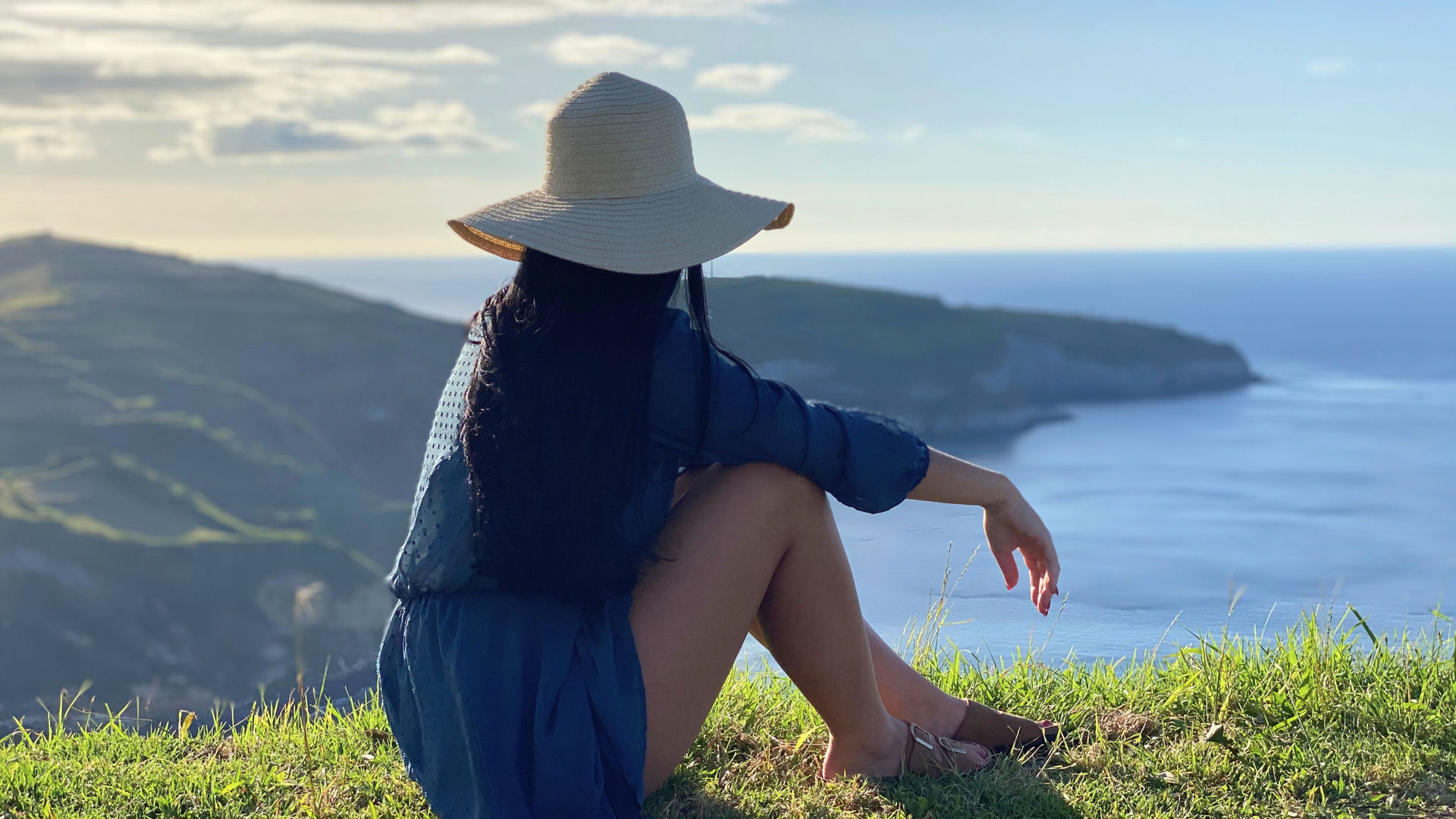  Cliffside Calm at Santa Iria Viewpoint, São Miguel Island