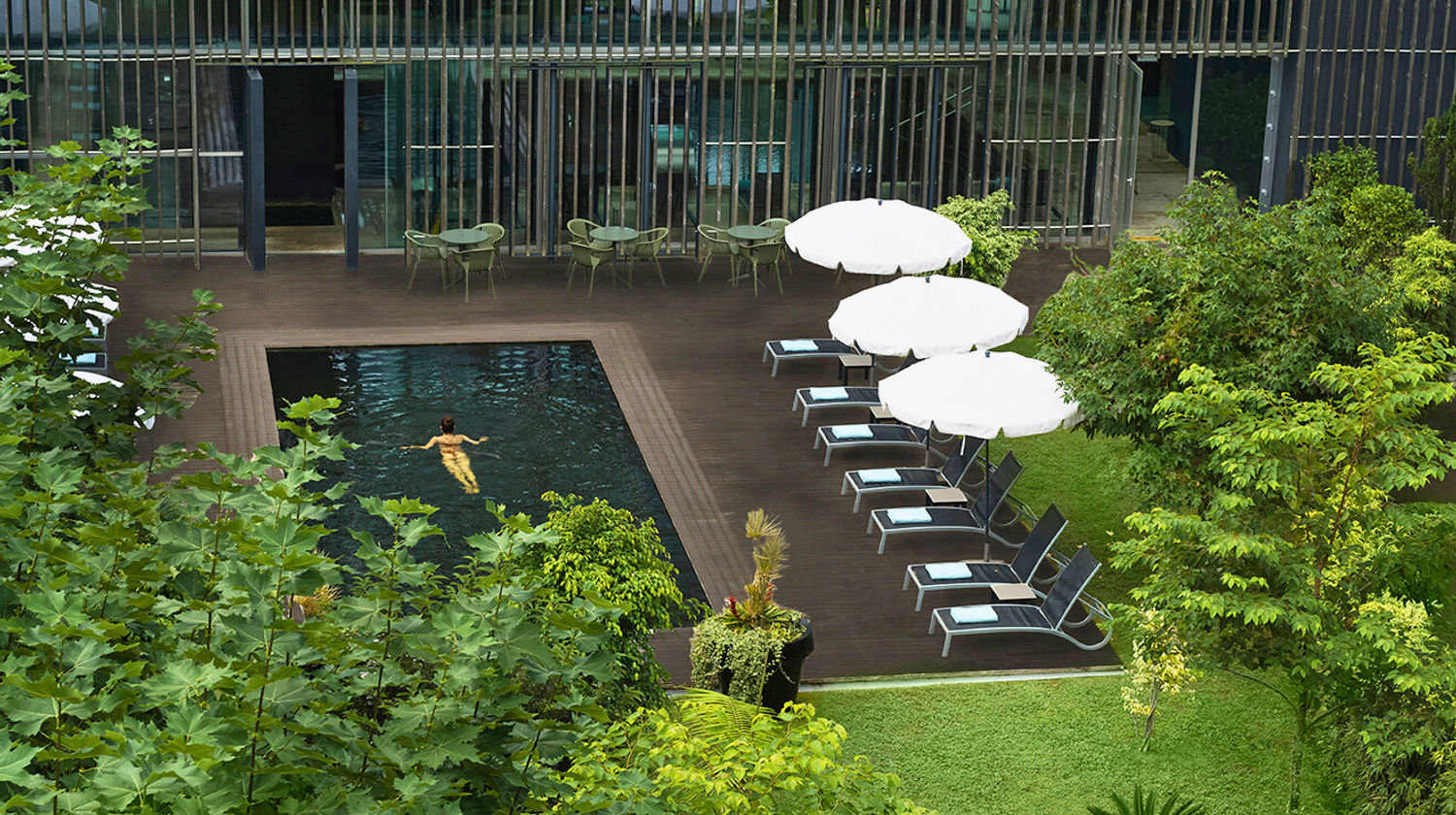 Exterior Pool at Octant Furnas, São Miguel Island