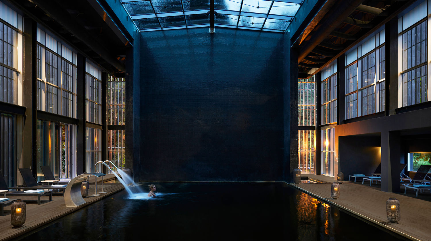 Interior Pool at Octant Furnas, São Miguel Island
