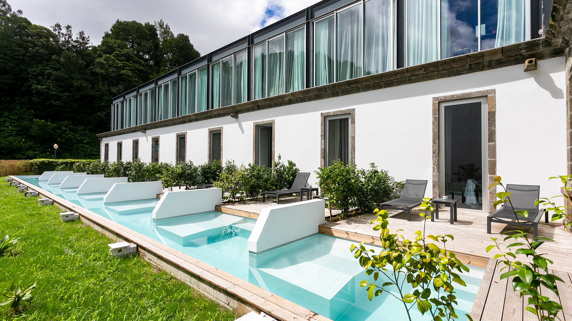 Terrace Pool Rooms at Octant Furnas, São Miguel Island