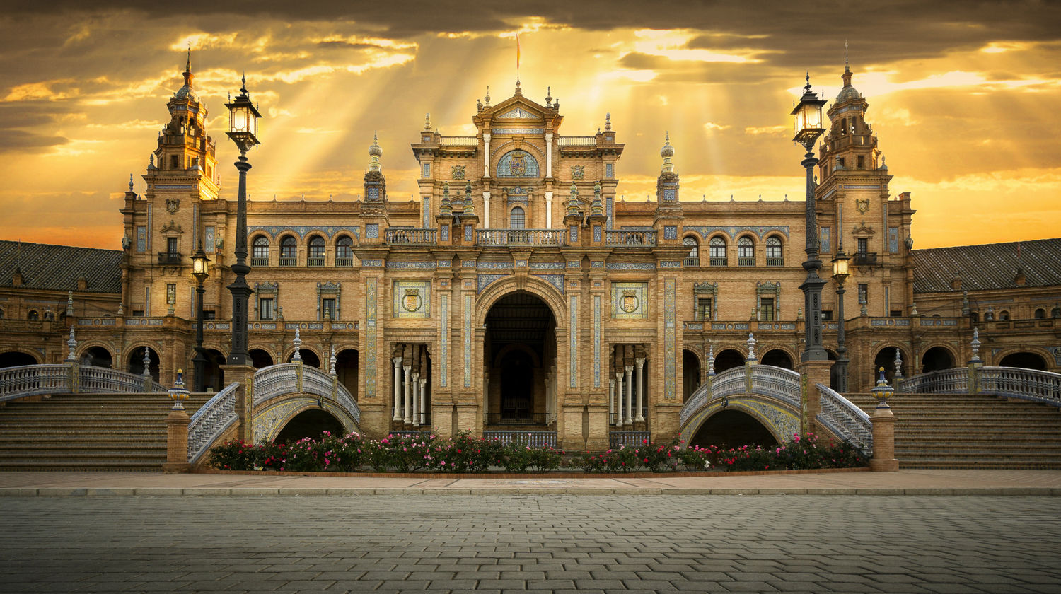 Plaza de Espana, Seville, Spain