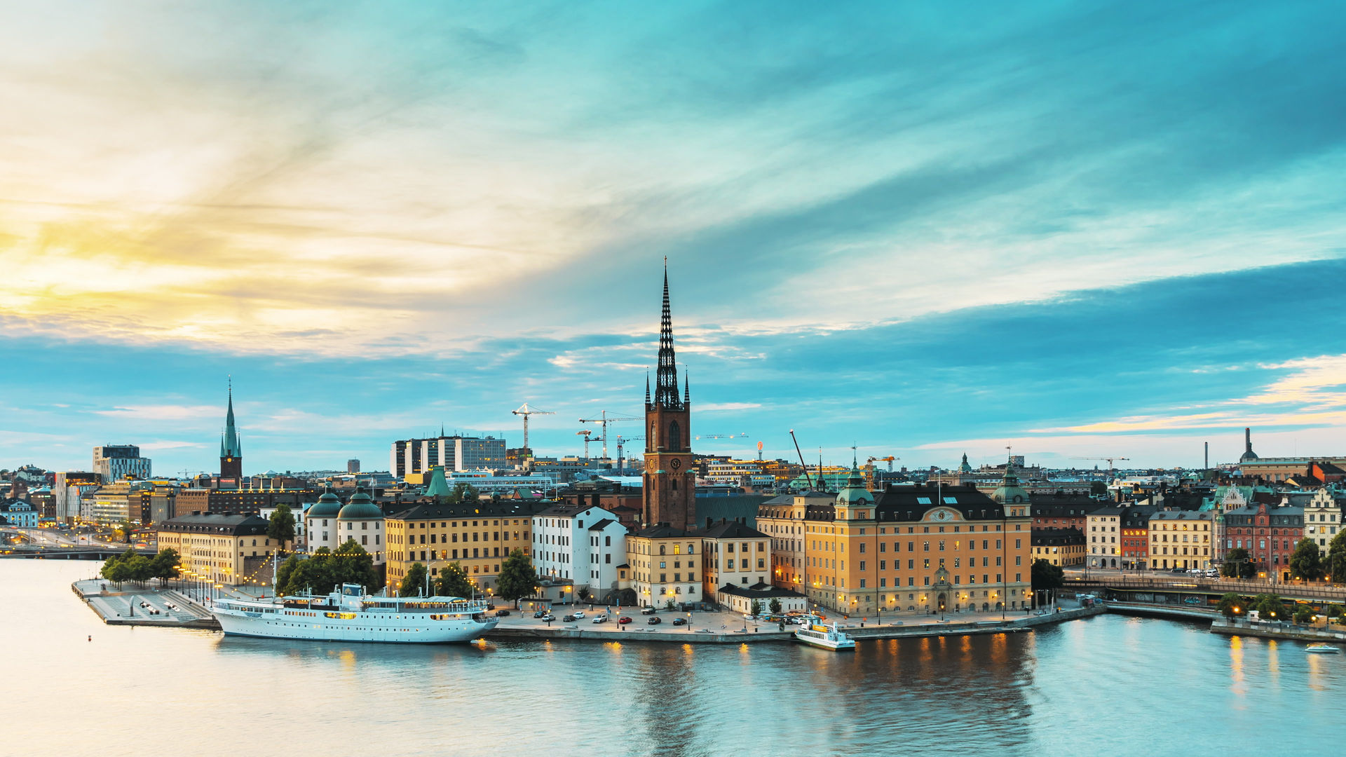 Another breathtaking view of Stockholm's skyline