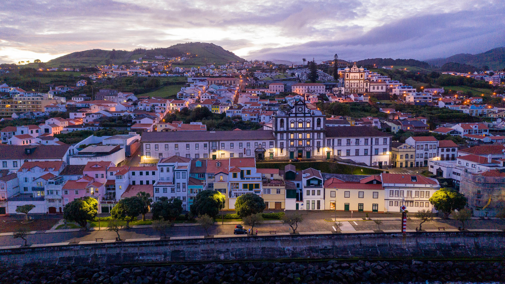 Historic town center of Horta, Faial Island