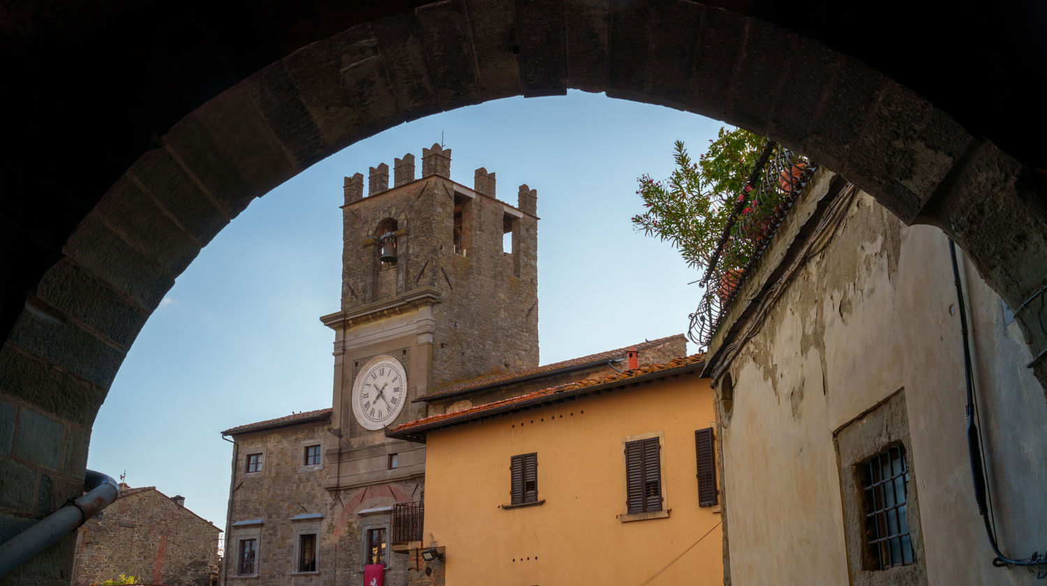 Piazza della Repubblica, Cortona, Italy
