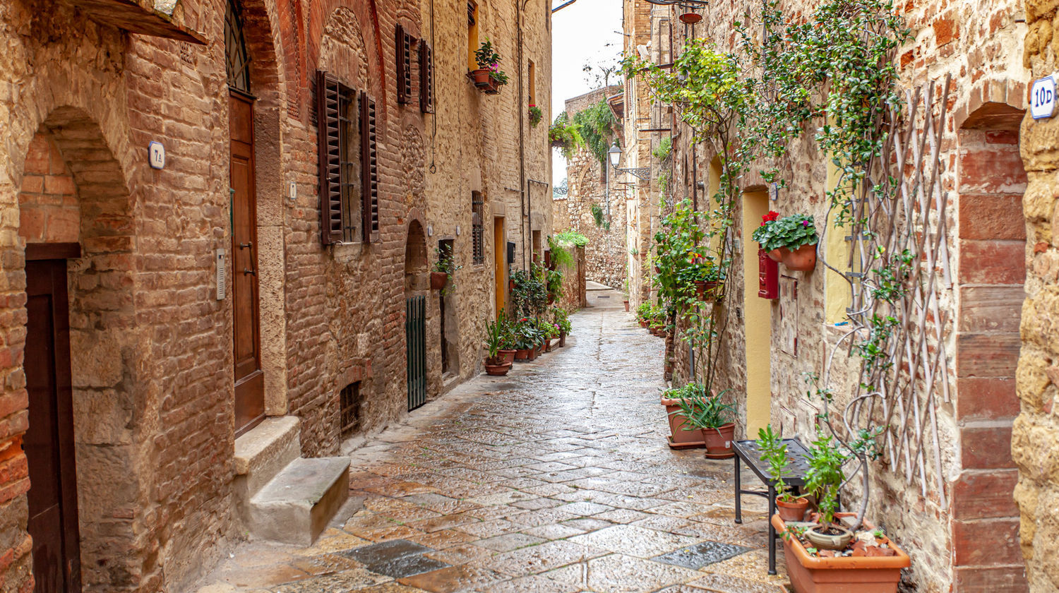 Historic Center, Volterra, Italy