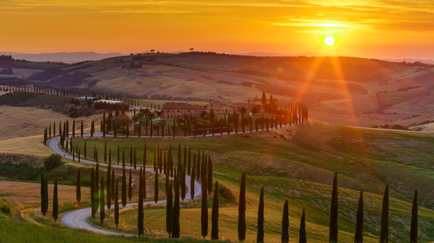 Val d'Orcia, Tuscany, Italy