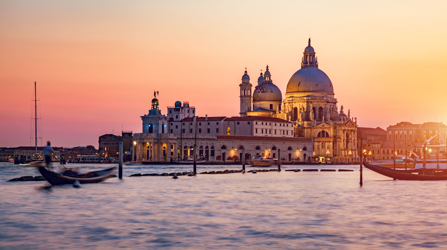 Beautiful Venice at Sunset, Italy