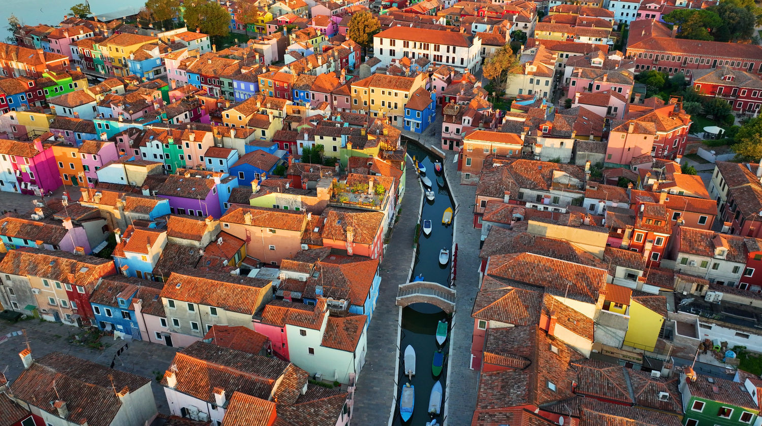 Burano Island, Venice, Italy