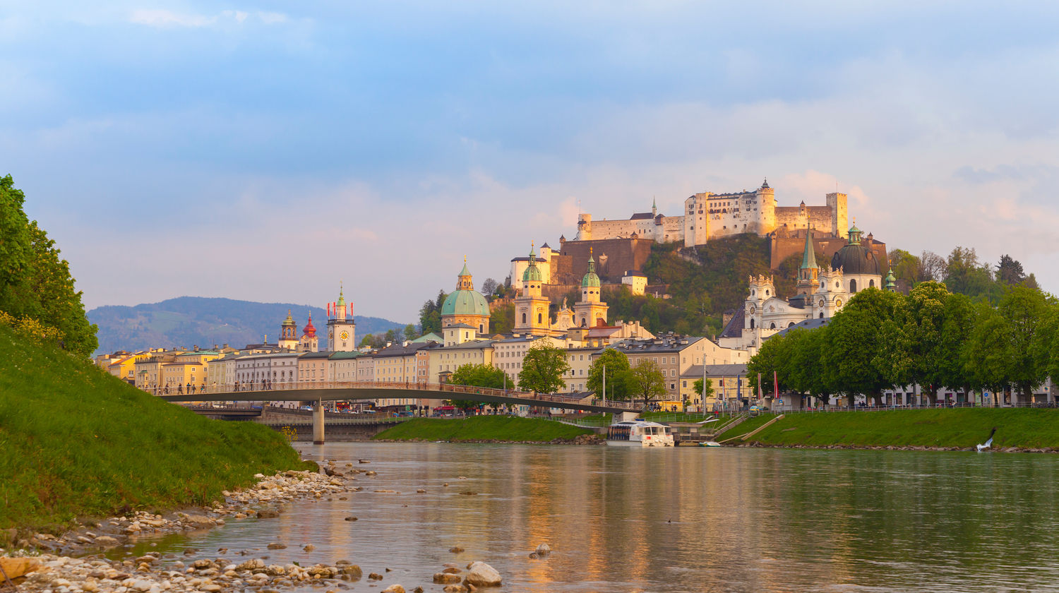 Salzach River, Salzburg, Austria