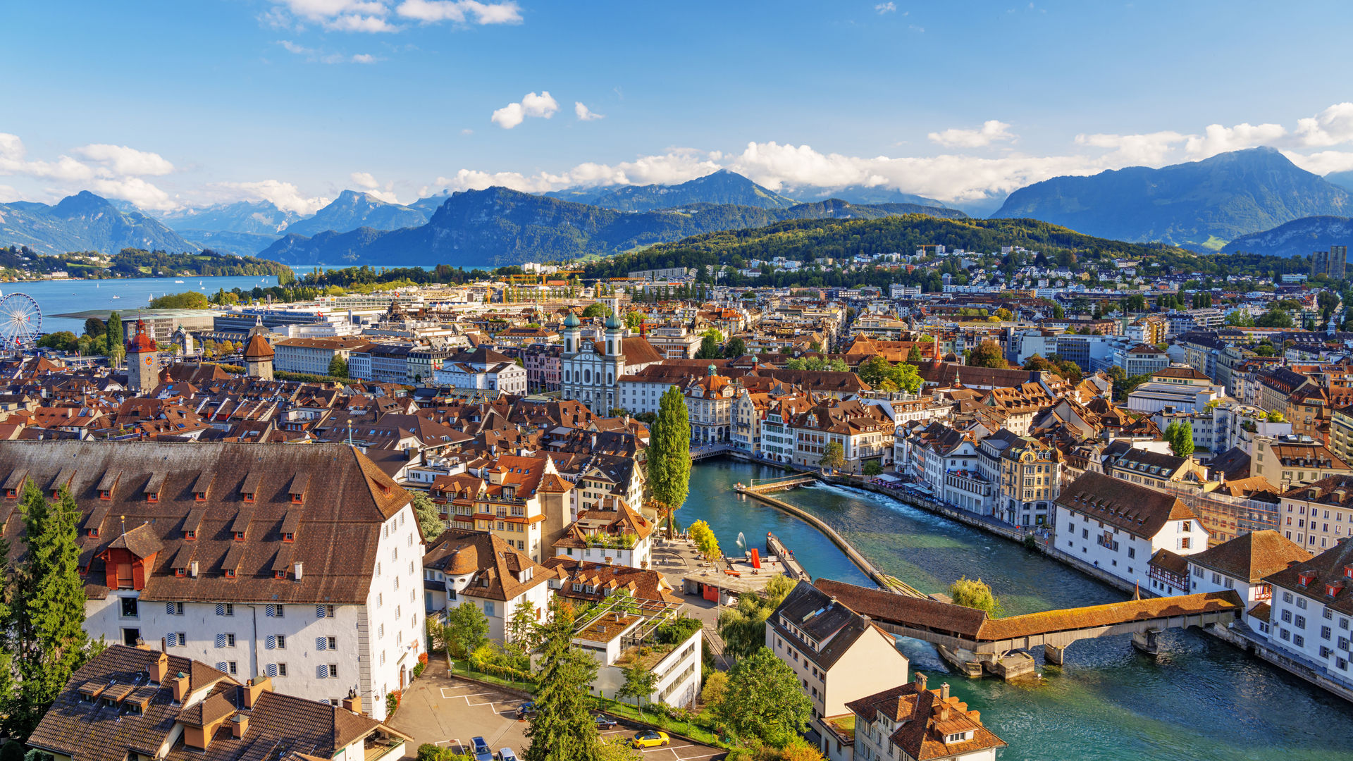 View of Lucerne, Switzerland
