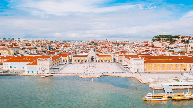 Praça do Comércio, the City's Main Plaza (Lisbon)
