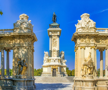 Afonso XII Monument in Madrid