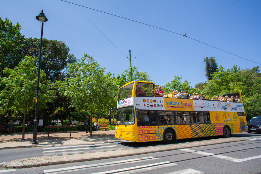 Hop on Hop Off: Modern Lisbon Bus Tour