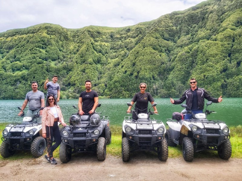 Passeio de Moto 4: Moto4 Tour - Sete Cidades (Meio dia) - 2 pessoas para 1 moto4 