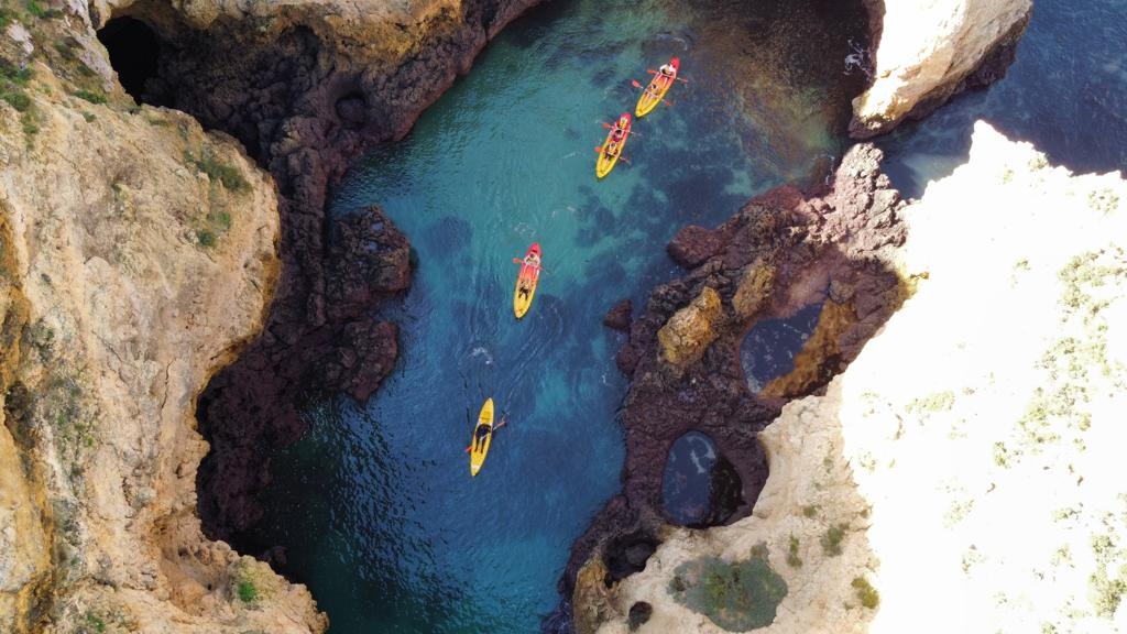Kayak: Ponta da Piedade by Kayak