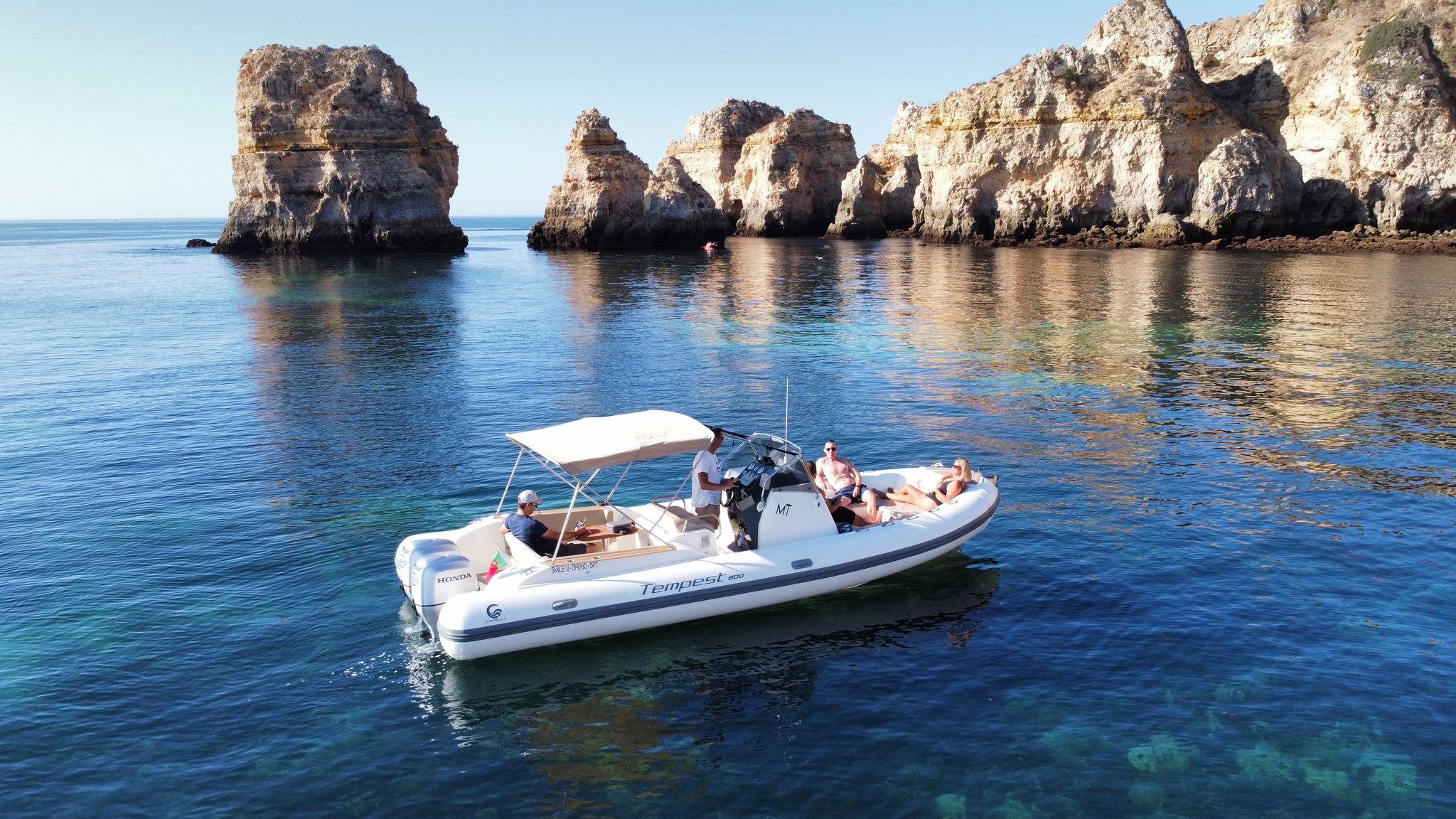 Boat Tour: Private Ponta da Piedade and Costa de Lagos