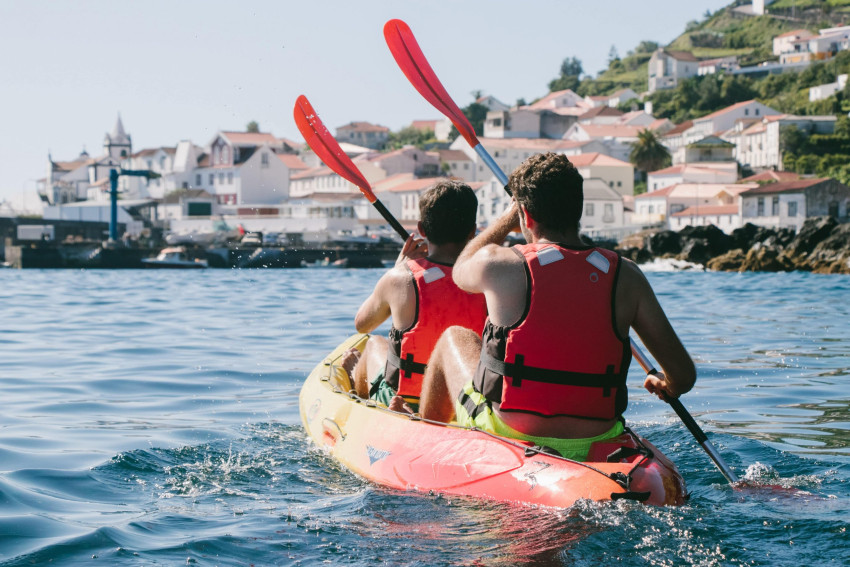 Kayaking: Kayaking Ribeira Seca