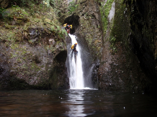 Actividades Canyoning: Descobertas