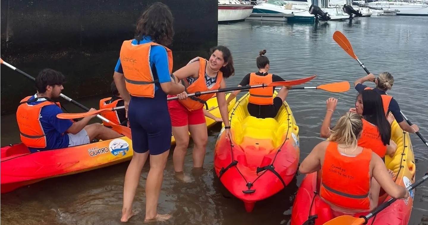 Atividades de Mar: Passeio guiado de caiaque SEM ENTRADA no ilhéu