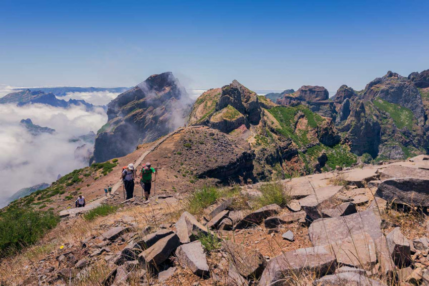 Hiking: Pico do Areeiro / Pico Ruivo