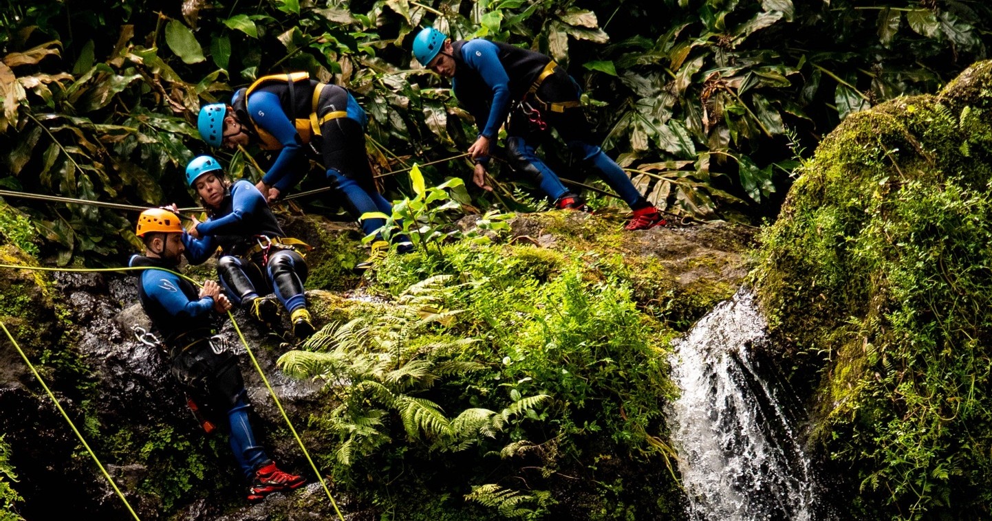 Canyoning: Ribeira dos Caldeirões – Half Day without transfer