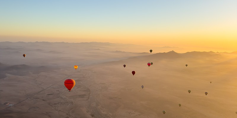 Passeios Temáticos: Passeio de balão de ar quente com pequeno almoço