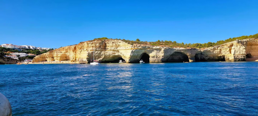 Sea: Benagil Caves & Coast Boat Tour with Swim Stop and Drink