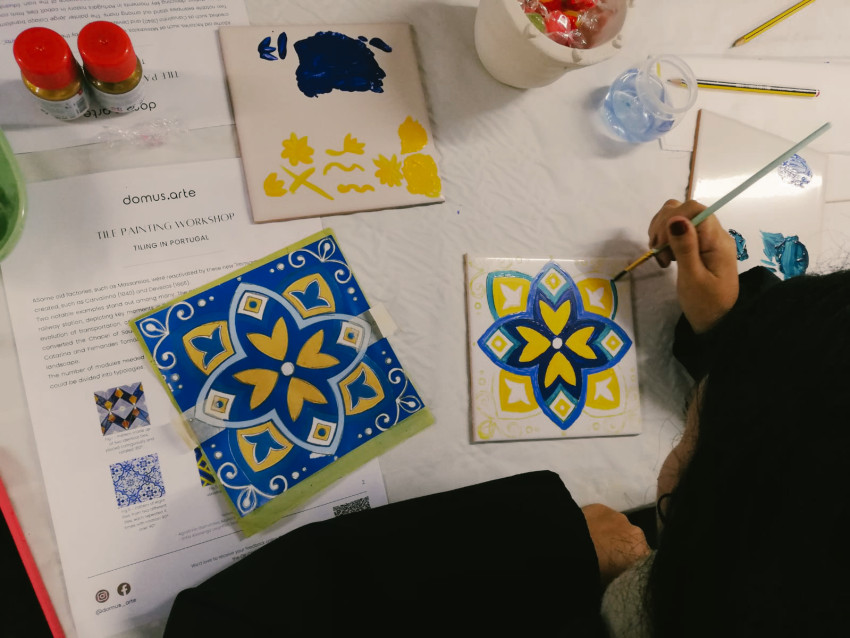Workshop: Tile Painting in Downtown Porto
