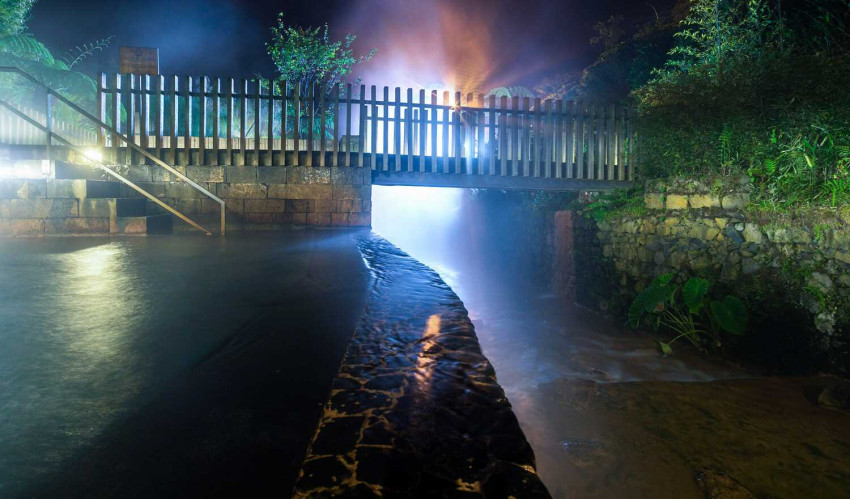 Thematic Tour: Furnas: Night Thermal Bath and Dinner