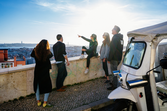 Food & Wine: Best of Lisbon Tuk Tuk Food Tour